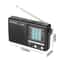 Portable Digital Radio With Built In Speaker And Telescopic Antenna Battery Operated For Indoor Ou 5