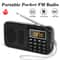 Portable Digital Radio With Music Player And LED Display Rechargeable USB FM TF Slot Speaker 2