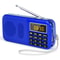 Portable Digital Radio With Music Player And LED Display Rechargeable USB FM TF Slot Speaker 5