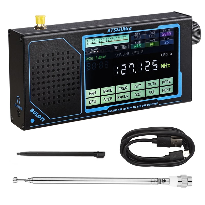 Ultra Supports Bluetooth WiFi SDR Receiver Aviation FM Band Receiver 5