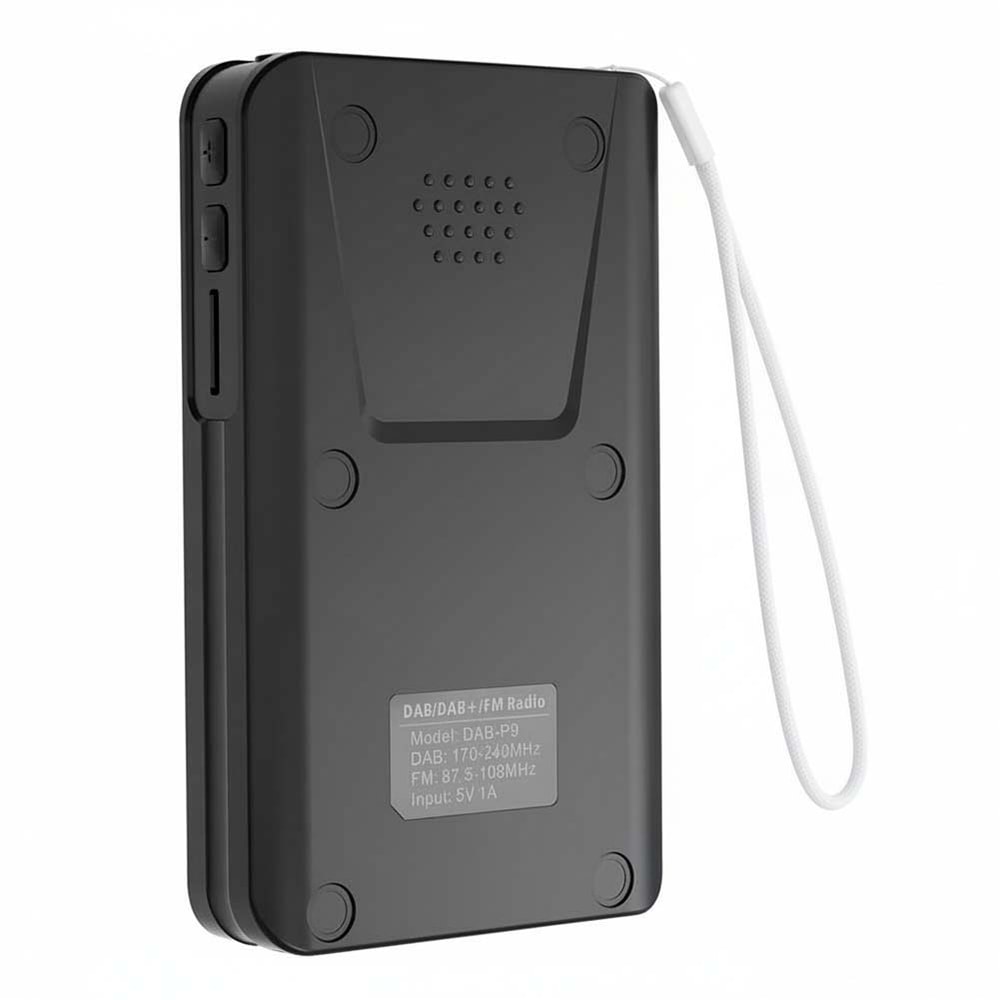 Portable Digital Radio Speaker With Color Screen Mini DAB FM Radio With Headphone Jack Music Play 1