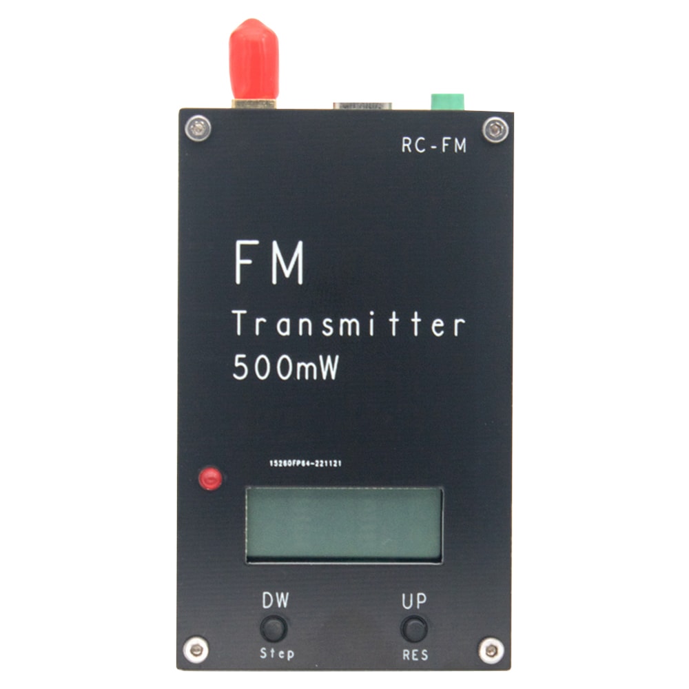 FM Transmitter Radio Station Receiver With LCD Display Wide Range 3