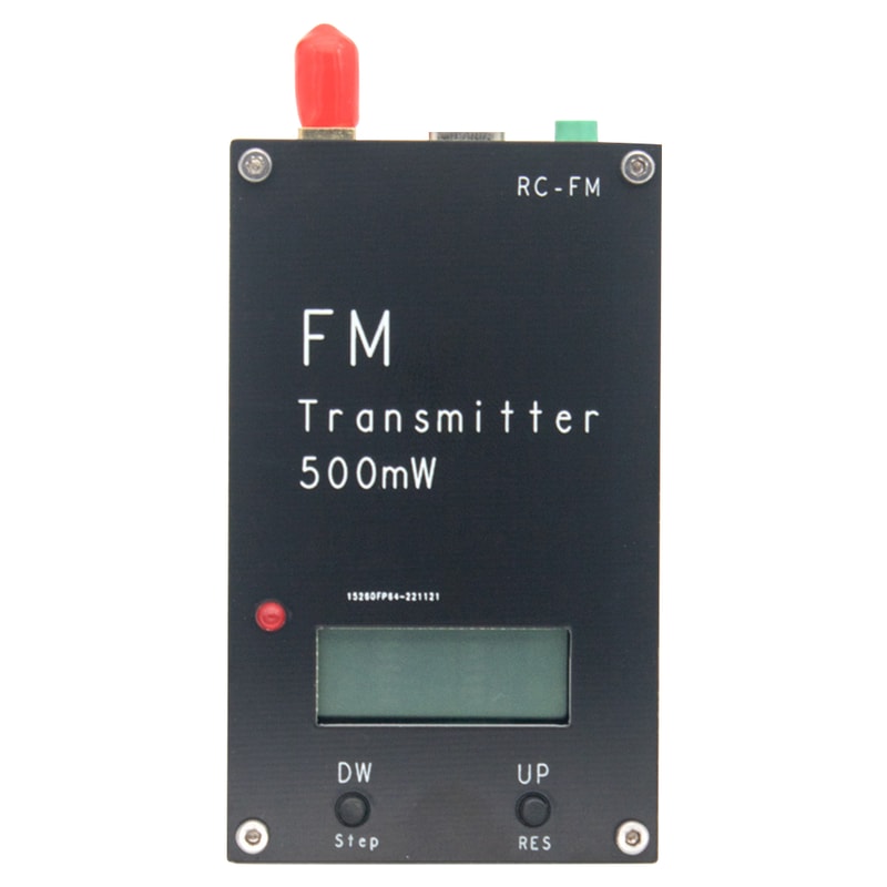 FM Transmitter Radio Station Receiver With LCD Display Wide Range 3