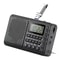 Portable Radio With LED Display TF Card USB Music Player For Home Outdoor Use 0