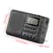 Portable Radio With LED Display TF Card USB Music Player For Home Outdoor Use 4