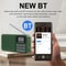 Portable Bluetooth SolarPowered DAB Radio Wireless Speaker With TF Card USB Playback 3