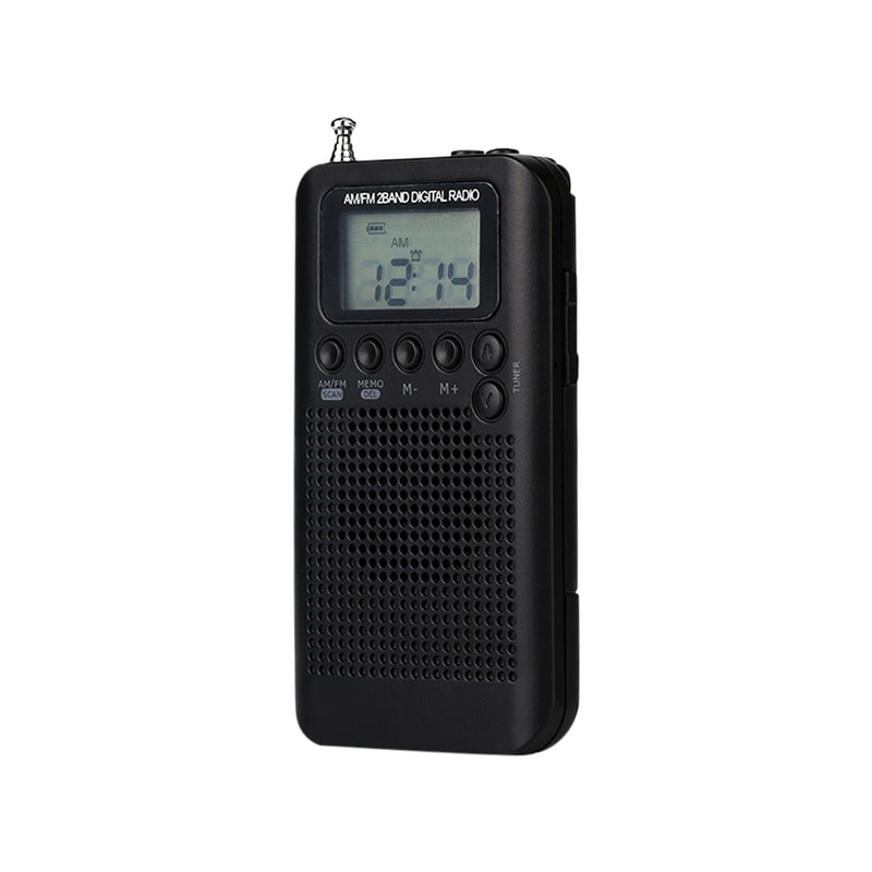 Pocket Radio Portable Stereo With Digital Tuning FM AM Radio LCD Display And Rechargeable Speaker 1