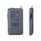 Pocket Radio Portable Stereo With Digital Tuning FM AM Radio LCD Display And Rechargeable Speaker 4