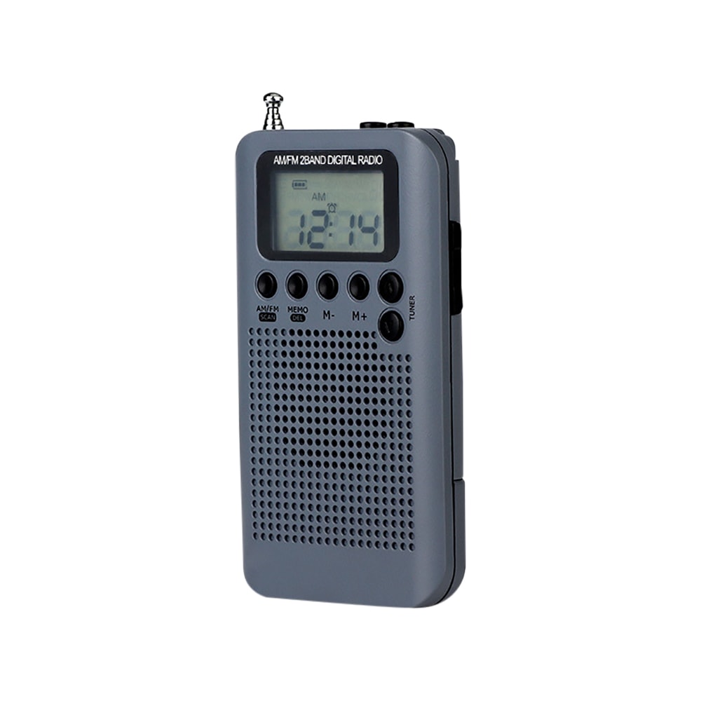 Pocket Radio Portable Stereo With Digital Tuning FM AM Radio LCD Display And Rechargeable Speaker 3