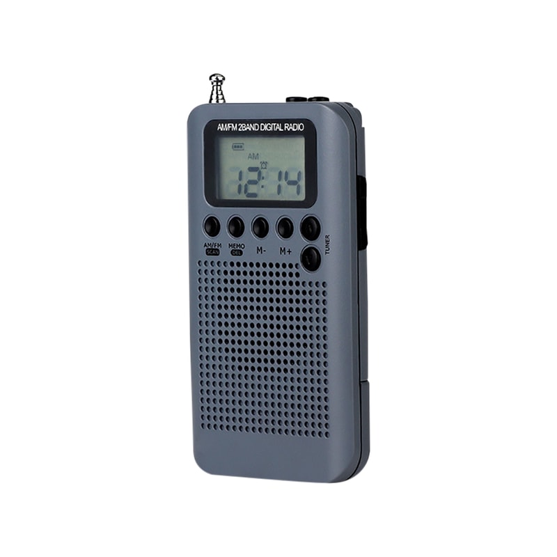 Pocket Radio Portable Stereo With Digital Tuning FM AM Radio LCD Display And Rechargeable Speaker 3