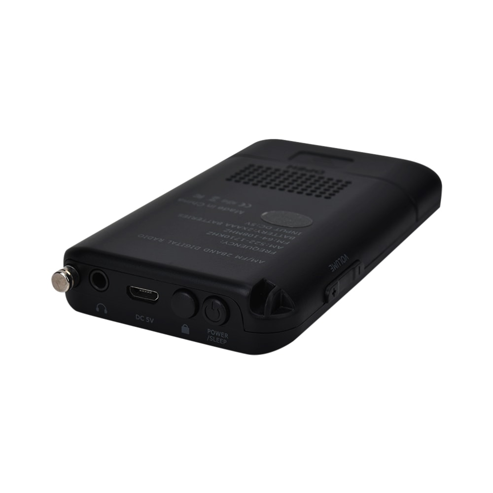 Pocket Radio Portable Stereo With Digital Tuning FM AM Radio LCD Display And Rechargeable Speaker 5