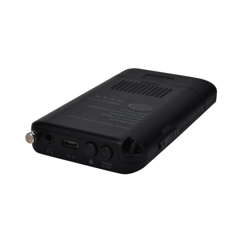 Pocket Radio Portable Stereo With Digital Tuning FM AM Radio LCD Display And Rechargeable Speaker 5