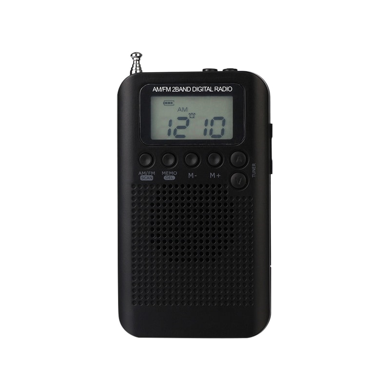 Pocket Radio Portable Stereo With Digital Tuning FM AM Radio LCD Display And Rechargeable Speaker 6