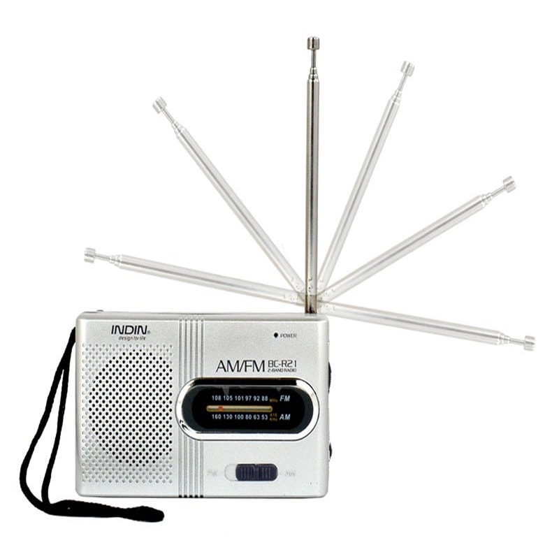 Portable AM FM Radio Long Battery Life Best Reception For Walking Outdoor Use 0