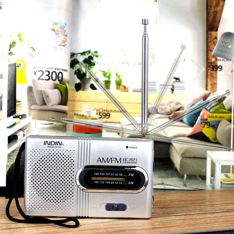 Portable AM FM Radio Long Battery Life Best Reception For Walking Outdoor Use 3