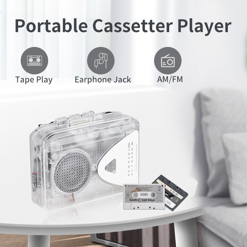 Portable Cassette Player With Radio Multiple Power Supply Methods High Quality Sound And Stereo Spe 6