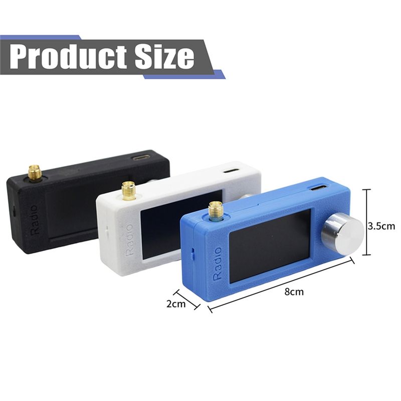 Portable Mini Radio with IPS Screen All Band AM/FM Radio Receiver