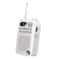 Portable Clip On Mini Radio With Wireless Streaming FM Tuner Voice Recorder SD Slot 0