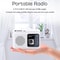 Retro Portable AM FM Radio Cassette Player Recorder With Earphone MIC Jack 6