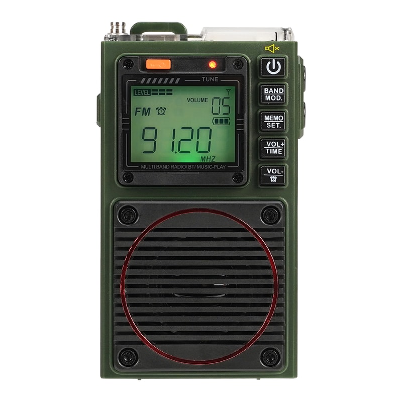 Premium Portable Shortwave Multiband Emergency Radio Receiver 0