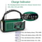 Portable Emergency Radio With Solar Hand Crank SOS Alarm Flashlight Power Bank 4