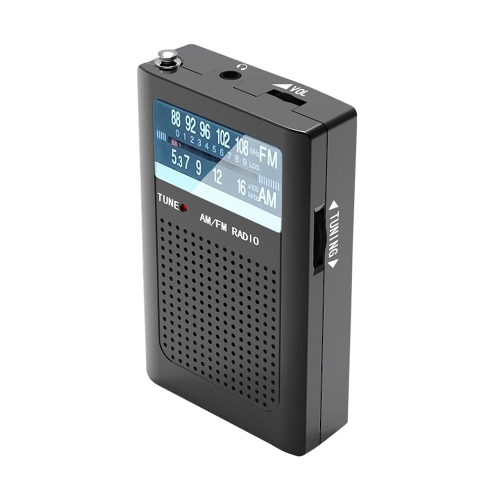 Portable AM FM Radio Receiver With Loud Speaker Battery Powered Radio For Elderly And Travel 3