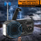 Multifunctional Solar Hand Crank Dynamo Radio With Torch SOS Alarm Outdoor Power Bank For Camping 4