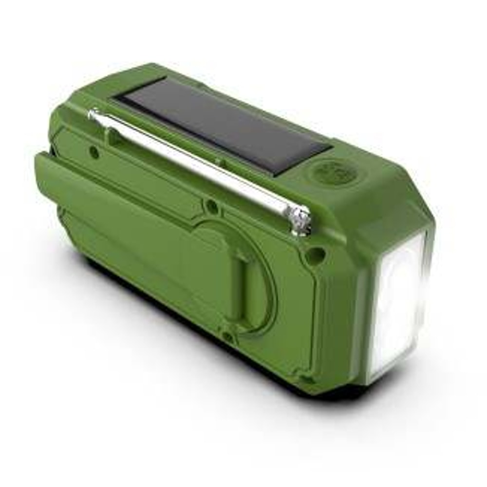 Multifunctional Solar Hand Crank Dynamo Radio With Torch SOS Alarm Outdoor Power Bank For Camping 3