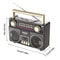 Retro Portable Radio With USB Charging TF Card Player AM FM SW Bands For Family Gatherings 2