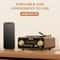 Vintage Style Retro Vinyl Player Radio With Wireless Streaming Portable FM AM SW Radio Perfect Home 4