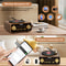 Vintage Style Retro Vinyl Player Radio With Wireless Streaming Portable FM AM SW Radio Perfect Home 5