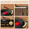 Vintage Style Retro Vinyl Player Radio With Wireless Streaming Portable FM AM SW Radio Perfect Home 3