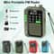 Mini Portable FM Radio Bluetooth Speaker With TF Card U Disk Music Player Wireless HD Recording An 2