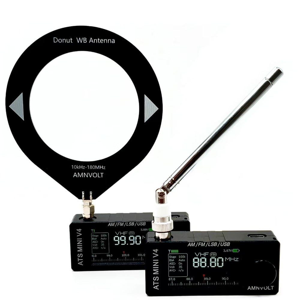 MINI DSP Radio All Band FM AM SSB LSB USB With Hi Z Headphone Amplifier 5