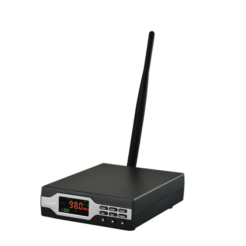 Compact FM Radio Broadcast Transmitter For Local Church Event Audio 2