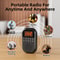 Mini Portable Radio With HD Sound Quality USB SD Dual Card Decoding For Outdoor Use 3