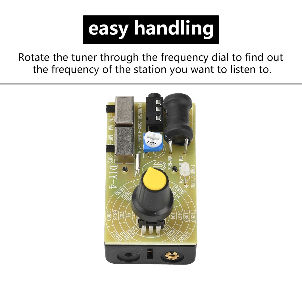 Multi Band Portable Radio Module Receiver With FM MW SW Tuner 2