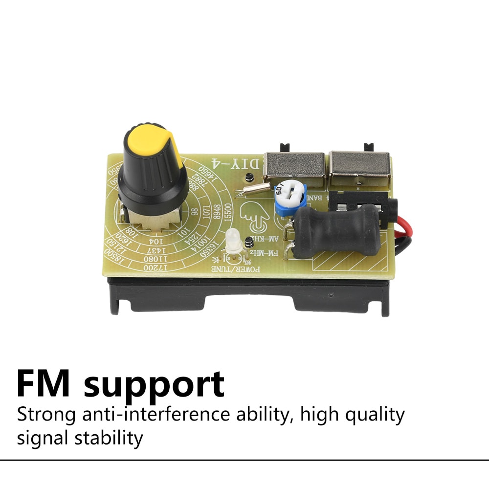 Multi Band Portable Radio Module Receiver With FM MW SW Tuner 4