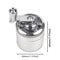 Herb Grinder Portable Section Spice Grinder Multifunctional Zinc Alloy Shredder For Kitchen Use 3