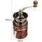 Manual Coffee Grinder Portable Hand Grinder Household Coffee Maker For Tent Camping Bean Mill With 2