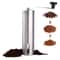 Manual Coffee Grinder Stainless Steel Conical Burr With Hand Crank Adjustable Settings For Precisi 0