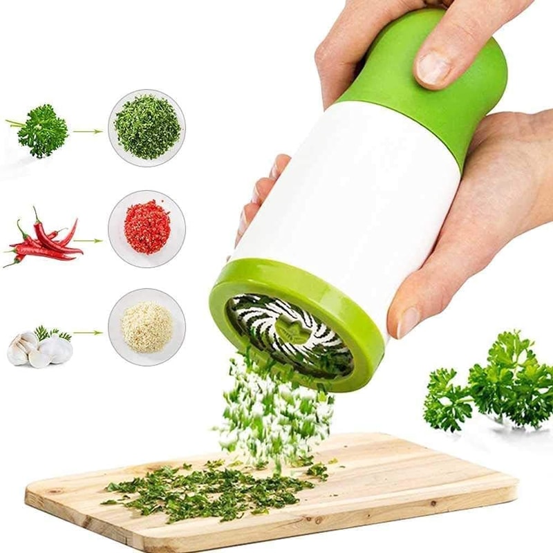Manual Herb Grinder Spice Mill Multifunctional Vegetable And Fruit Cutter For Kitchen Use 1