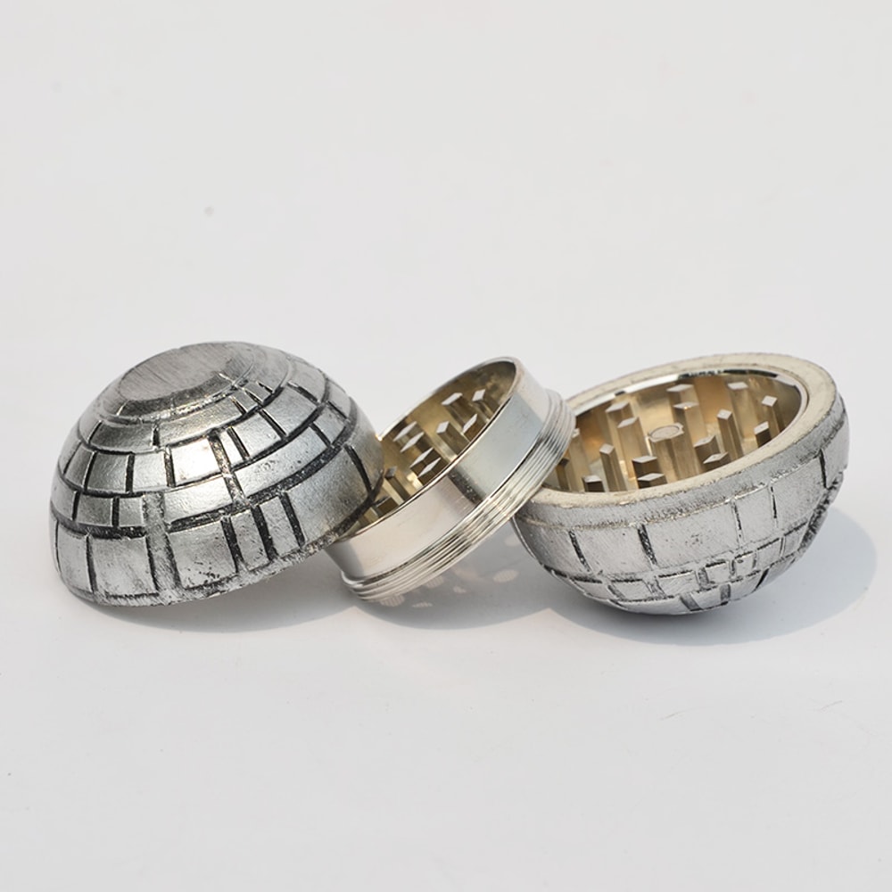 Multifunctional Layer Zinc Alloy Cartoon Crusher Pepper Grinder Spice Mill Smoking Accessory For K 5