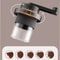 Portable Hand Crank Coffee Bean Grinder Adjustable Speed Rechargeable 4