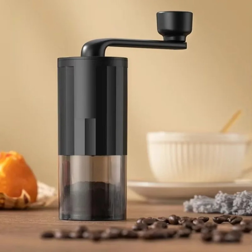 Precision Manual Coffee Grinder Portable Ceramic Burr Mill for Home, Travel & Camping