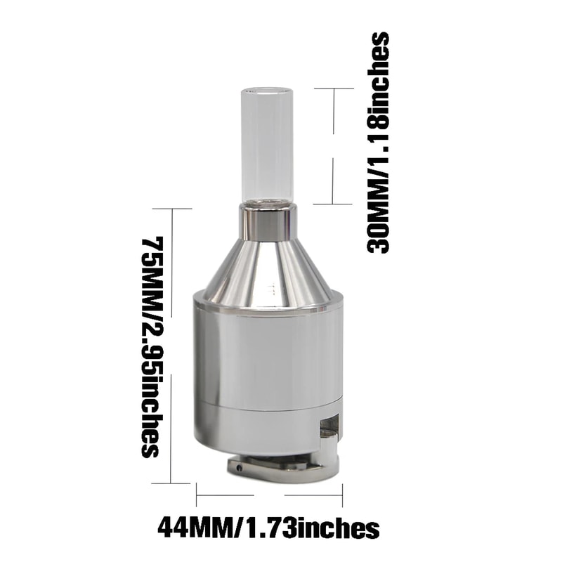 Precision Manual Metal Powder Mill Ultra Fine Spice Grinder Funnel 4