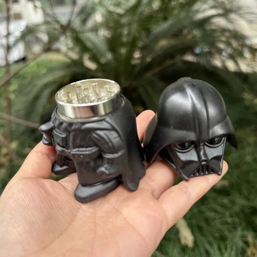 Zinc Alloy Crusher Professional Manual Herb Grinder Portable Spice Mill For Kitchen Travel 1