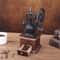 Vintage Big Wheel Manual Coffee Grinder Antique Cast Iron Hand Crank Mill 3