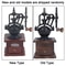 Artisan Retro Manual Coffee Grinder Professional Hand Crank Burr Mill With Adjustable Settings 3