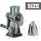 Rotary Cheese Grater With Container Multifunctional Manual Food Slicer Nut Grinder For Vegetables 3